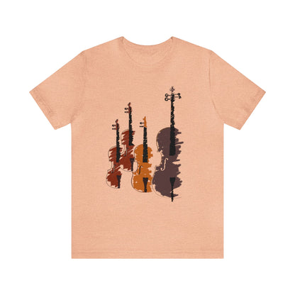 String Quartet Shirt, Violin Shirt, Viola Shirt, Cello Shirt, Music Shirt, Instrument Shirt, Musical Instrument Shirt, Music Lover Tee