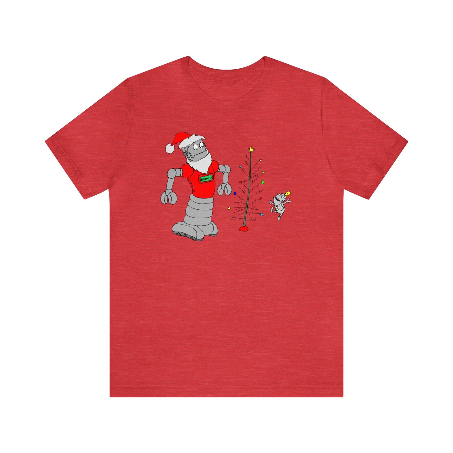 Robot Christmas Shirt, Robot Santa Shirt, Xmas Shirt, Holiday Shirt, Merry Shirt, Festive Shirt, Merry Christmas Tee, Christmas Gift