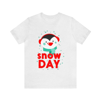 Snow Day Shirt, Penguin Shirt, No School Shirt, Christmas Shirt, Holiday Shirt, Merry Shirt, Festive Shirt, Christmas Gift, Winter Tee