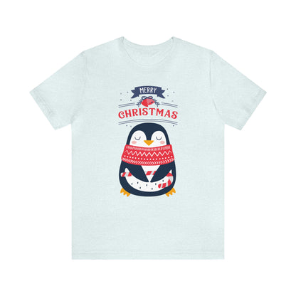 Merry Christmas Penguin Shirt, Christmas Shirt, Xmas Shirt, Holiday Shirt, Merry Shirt, Festive Shirt, Merry Christmas Tee, Christmas Gift