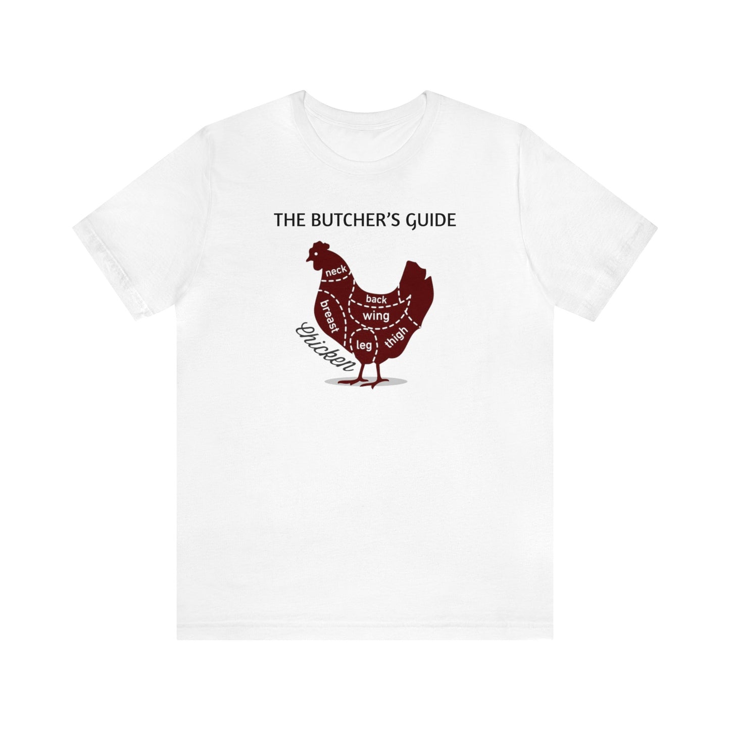 The Butcher's Guide Cuts Of Chicken Shirt, Thanksgiving Shirt, Thanksgiving Gift, Fall Chicken Shirt, Chicken Cuts Shirt, Chicken Chef Shirt