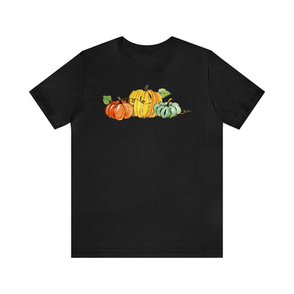 Pumpkin Drawings Shirt, Thanksgiving Fall Shirt, Cottagecore Shirt, Pumpkin Variety Shirt, Gardener & Plant Lover Shirt, Autumn Season Shirt