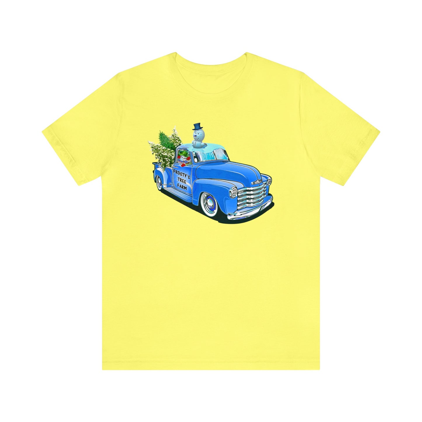 Frosty's Tree Farm Truck Shirt, Farm Fresh Christmas Tree Truck Shirt, Vintage Christmas Truck Shirt, Packard Truck Shirt, Frosty Snowman T