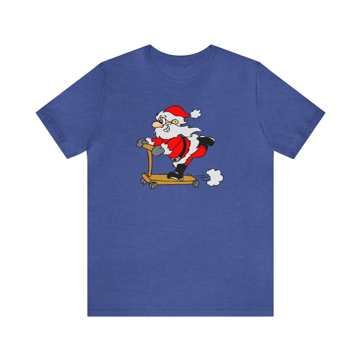 Santa Riding a Scooter Shirt, Santa Claus Shirt, Christmas Shirt, Xmas Shirt, Holiday Shirt, Merry Shirt, Festive Shirt, Merry Christmas Tee