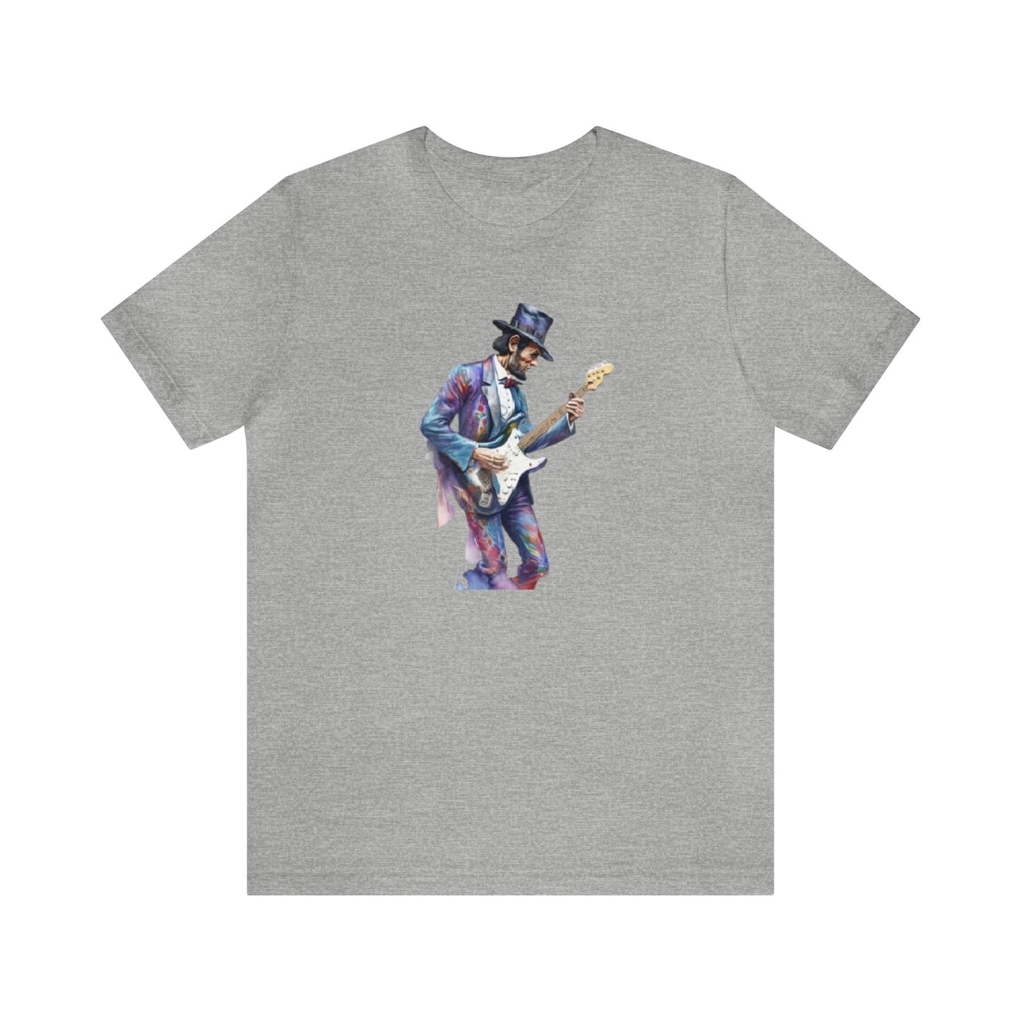 Abraham Lincoln Playing Guitar Shirt, Abe Lincoln Shirt, Patriotic Shirt, 4th of July Shirt, Freedom Shirt, President Shirt, American Shirt