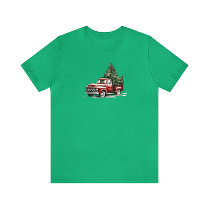 Farm Fresh Christmas Tree Truck Shirt, Vintage Christmas Truck Shirt, Packard Truck Shirt, Xmas Shirt, Holiday Shirt, Merry Shirt, Festive T