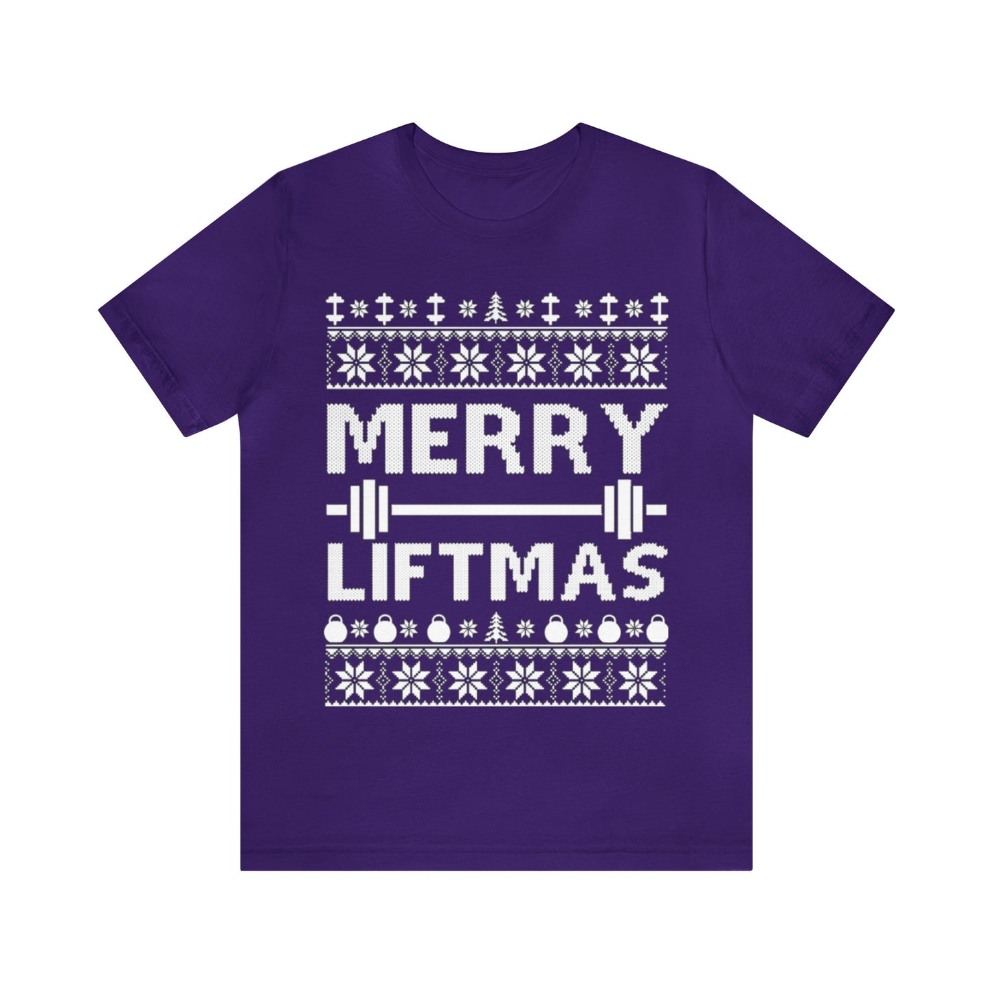 Merry Liftmas Ugly Christmas Sweater, Funny Workout Christmas Sweater, Holiday Sweater, Ugly, Xmas, Fitness Gym Shirt, Funny Gym T, Muscle