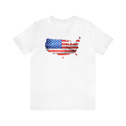 American Flag USA Shirt, Red, White and Blue, 4th of July Shirt, Patriotic Shirt, USA Shirt, Freedom Shirt, United States Country Shirt