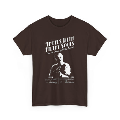 Angels With Filthy Souls Vintage Movie Tee — 'Keep on Clappin' Johnny' Graphic Shirt