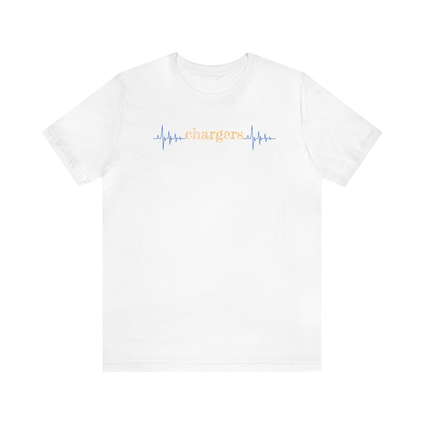 Heartbeat LA Chargers Shirt, Football Shirt, Heartbeat Sports Shirt, Los Angeles Football, Football Tee, Heartbeat Shirt, Chargers Shirt