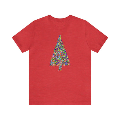 Multi Colored Christmas Tree Shirt, Christmas Shirt, Xmas Shirt, Holiday Shirt, Merry Shirt, Festive Shirt, Merry Christmas Tee, Christmas