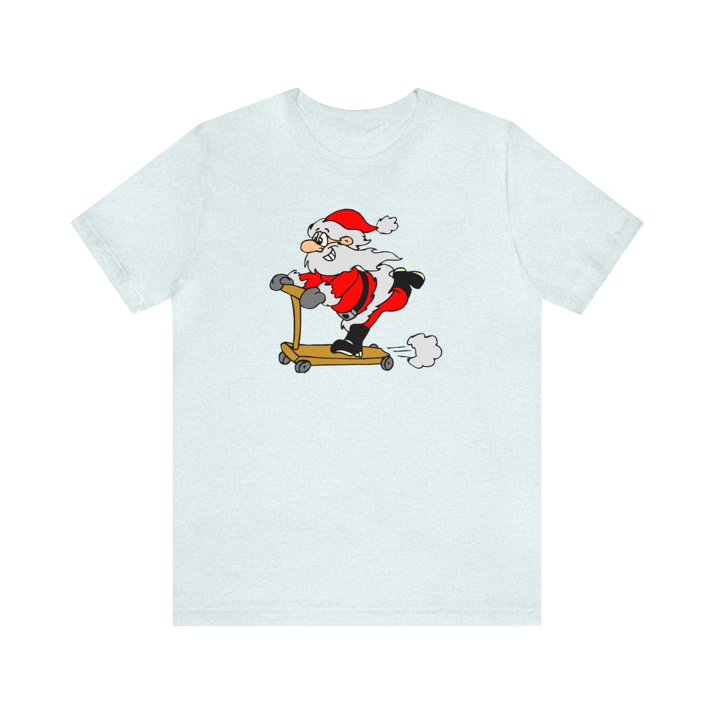 Santa Riding a Scooter Shirt, Santa Claus Shirt, Christmas Shirt, Xmas Shirt, Holiday Shirt, Merry Shirt, Festive Shirt, Merry Christmas Tee