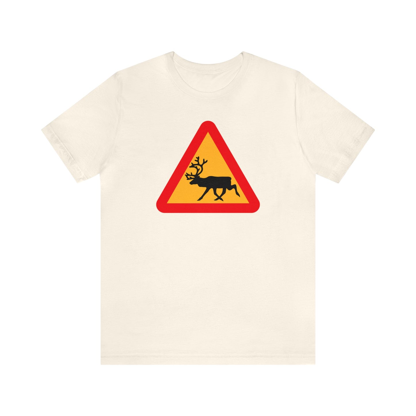 Caution Deer Shirt, Christmas Shirt, Xmas Shirt, Holiday Shirt, Merry Shirt, Festive Shirt, Merry Christmas Tee, Christmas Gift, Deer Sign