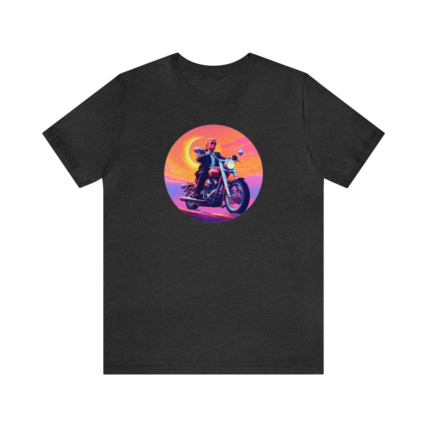 Donald Trump Riding a Motorcycle, Patriotic Shirt, Freedom Shirt, President Shirt, American Shirt, Donald Trump Shirt, MAGA, Biker T, Trump