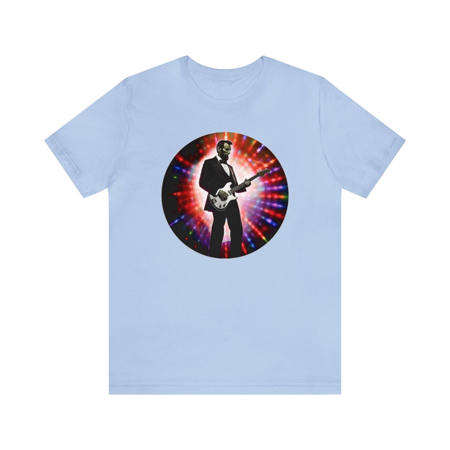 Abraham Lincoln Playing Guitar Shirt, Abe Lincoln Shirt, Patriotic Shirt, 4th of July Shirt, Freedom Shirt, President Shirt, American Shirt