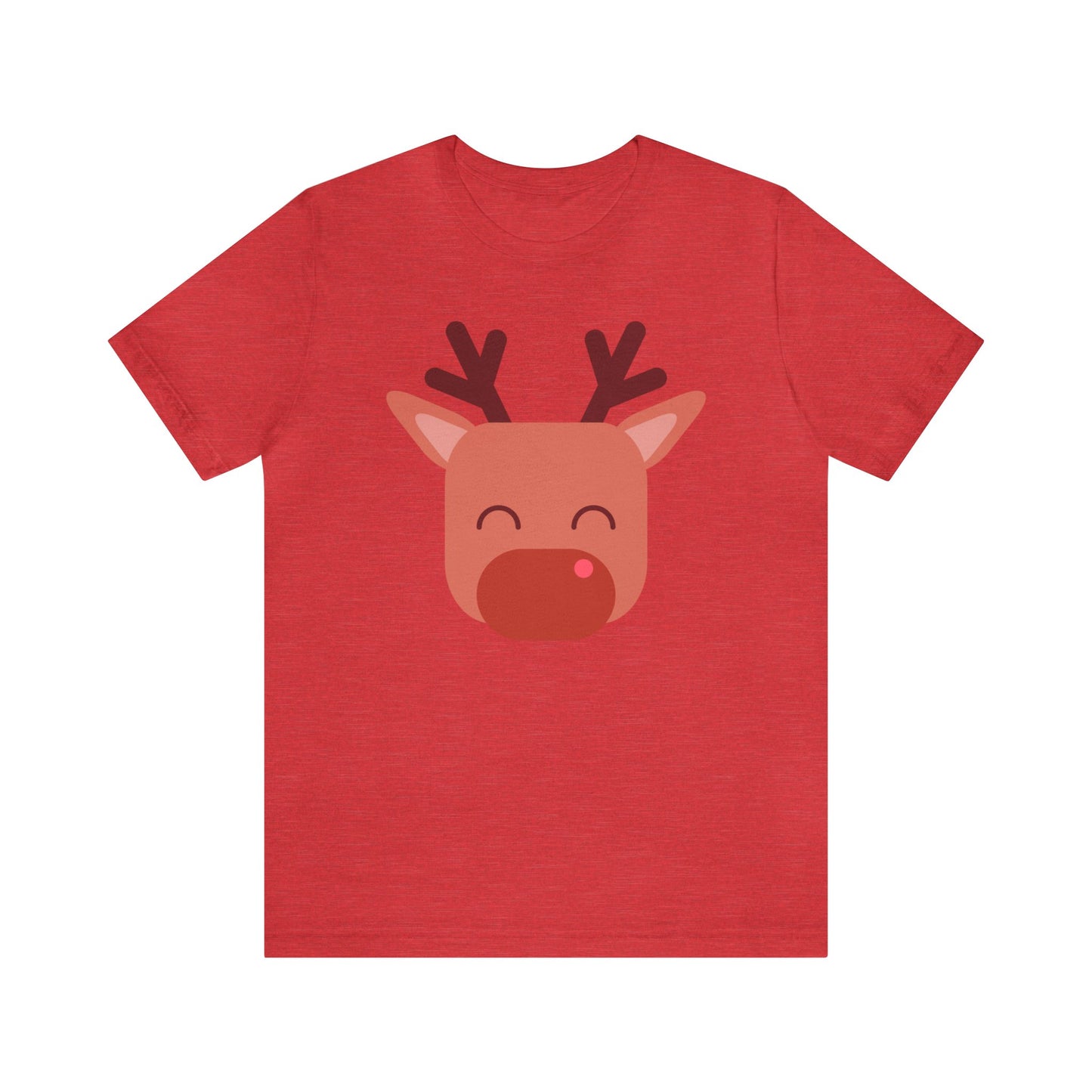 Rudolph Shirt, Reindeer shirt, Christmas Shirt, Xmas Shirt, Holiday Shirt, Merry Shirt, Festive Shirt, Merry Christmas Tee, Christmas Gift