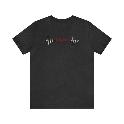 Heartbeat Houston Texans Shirt, Football Shirt, Heartbeat Sports Shirt, Houston Football, Football Tee, Heartbeat Shirt, Texans Shirt, Texas