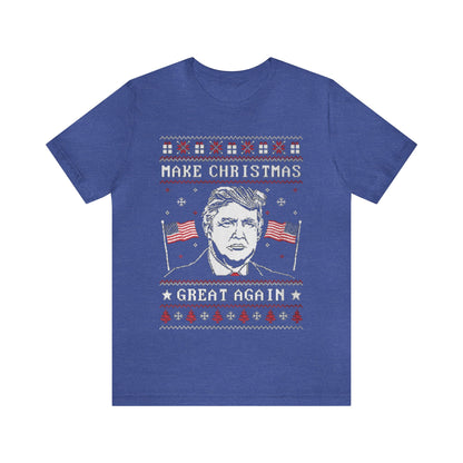 Make Christmas Great Again Ugly Christmas Sweater, Holiday, Donald Trump, Funny Christmas, Funny Gift, Christmas Tee, Sweatshirt, MAGA Shirt