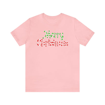 Candy Cane Merry Christmas Shirt, Christmas Shirt, Xmas Shirt, Holiday Shirt, Merry Shirt, Festive Shirt, Merry Christmas T, Christmas Gift