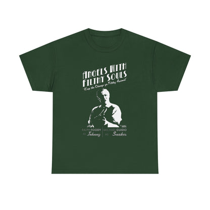 Angels With Filthy Souls Vintage Movie Tee — 'Keep on Clappin' Johnny' Graphic Shirt