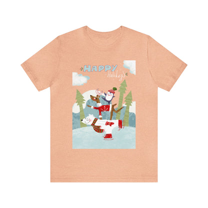 Happy Holidays Shirt, Christmas Shirt, Xmas Shirt, Holiday Shirt, Merry Shirt, Festive Shirt, Merry Christmas Tee, Christmas Gift, Holiday