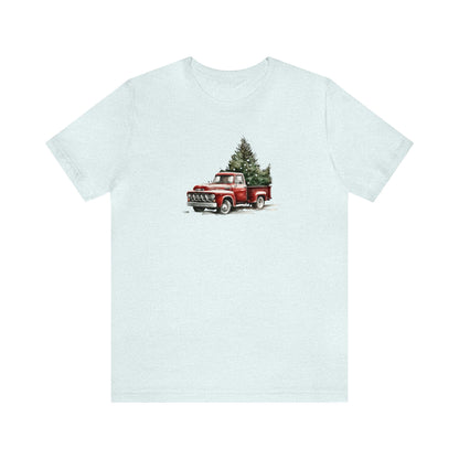 Farm Fresh Christmas Tree Truck Shirt, Vintage Christmas Truck Shirt, Packard Truck Shirt, Xmas Shirt, Holiday Shirt, Merry Shirt, Festive T