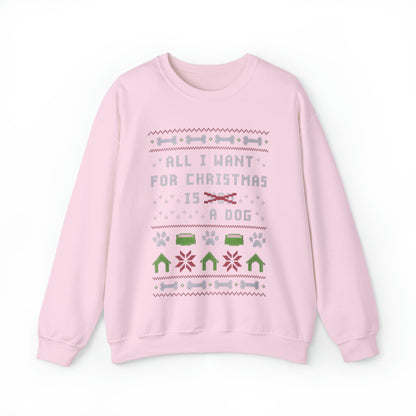 All I Want For Christmas Ugly Christmas Sweatshirt