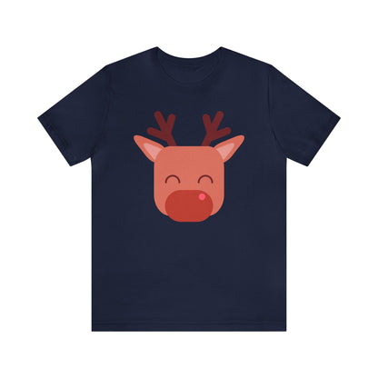 Rudolph Shirt, Reindeer shirt, Christmas Shirt, Xmas Shirt, Holiday Shirt, Merry Shirt, Festive Shirt, Merry Christmas Tee, Christmas Gift