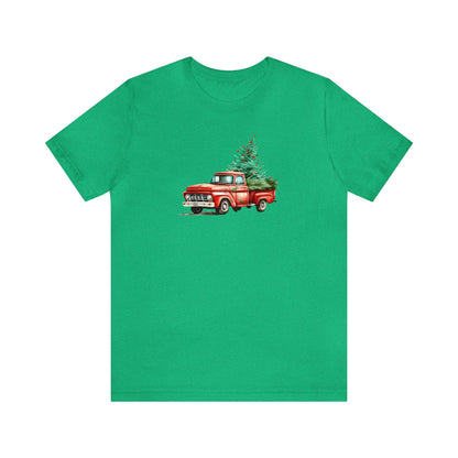 Farm Fresh Christmas Tree Truck Shirt, Vintage Christmas Truck Shirt, Packard Truck Shirt, Xmas Shirt, Holiday Shirt, Merry Shirt, Festive T