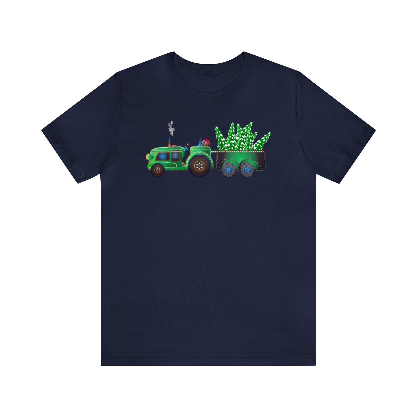 Tractor Pulling Christmas Trees Shirt, Tractor Christmas Shirt, Xmas Shirt, Holiday Shirt, Merry Shirt, Festive Shirt, Merry Christmas Tee