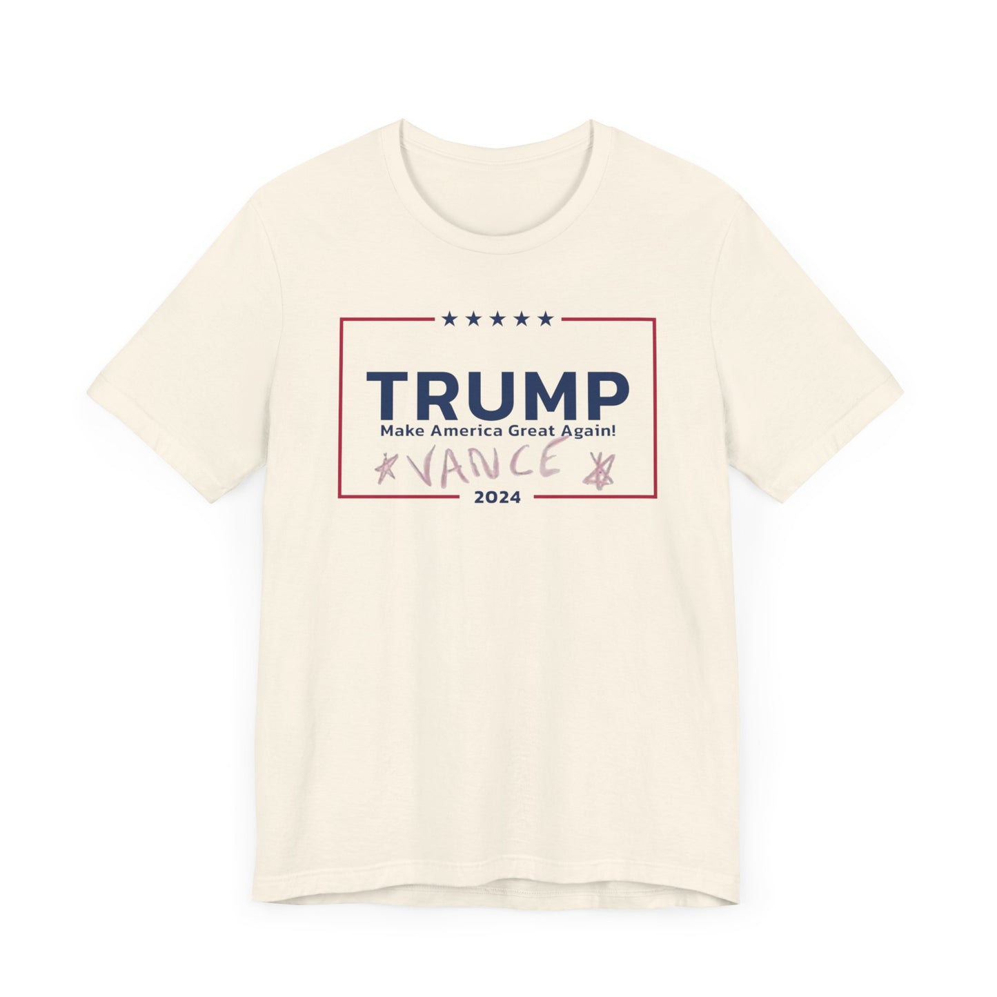 Trump Vance 2024 T Shirt, Vance Drawn with Lipstick, RNC Convention sign, Freedom Shirt, President Shirt, American Shirt, Voting Shirt, MAGA, Trump Election Tee, Donald Trump,