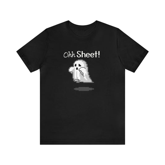 Ohh SHEET! Ghost Shirt, Joking Ghost Shirt, Halloween Shirt, Funny Ghost Shirt, Halloween Ghost Tee, Spooky Shirt, Halloween Lover