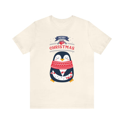 Merry Christmas Penguin Shirt, Christmas Shirt, Xmas Shirt, Holiday Shirt, Merry Shirt, Festive Shirt, Merry Christmas Tee, Christmas Gift