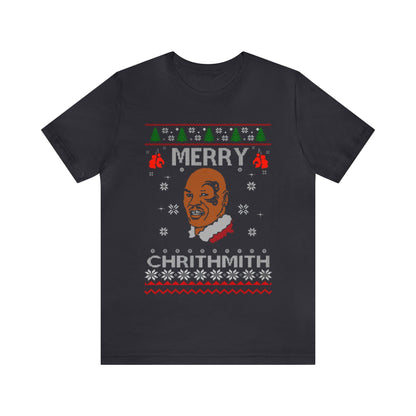 Mike Tyson Merry Chrithmith Ugly Christmast, Holiday Sweater, Xmas, Funny Christmas, Funny Gift, Christmas Shirt, Ugly Sweater, Sweatshirt