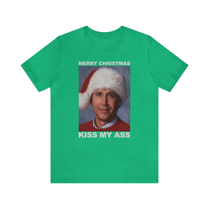 Merry Christmas Kiss My Ass, Clark Griswold, Christmas Vacation, Funny Christmas, Holiday Sweater, Christmas Shirt, Sweatshirt, Funny Xmas