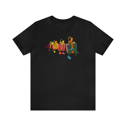 Four Walking Presents Shirt, Present Shirt, Christmas Shirt, Xmas Shirt, Holiday Shirt, Merry Shirt, Festive Shirt, Christmas Gift, Winter T
