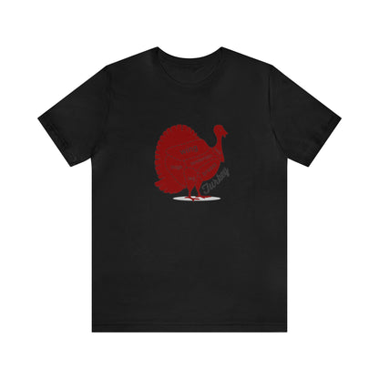 The Butcher's Guide Cuts Of Turkey Shirt, Thanksgiving Shirt, Thanksgiving Gifts, Fall Turkey Shirt, Turkey Cuts Shirt, Turkey Chef Shirt