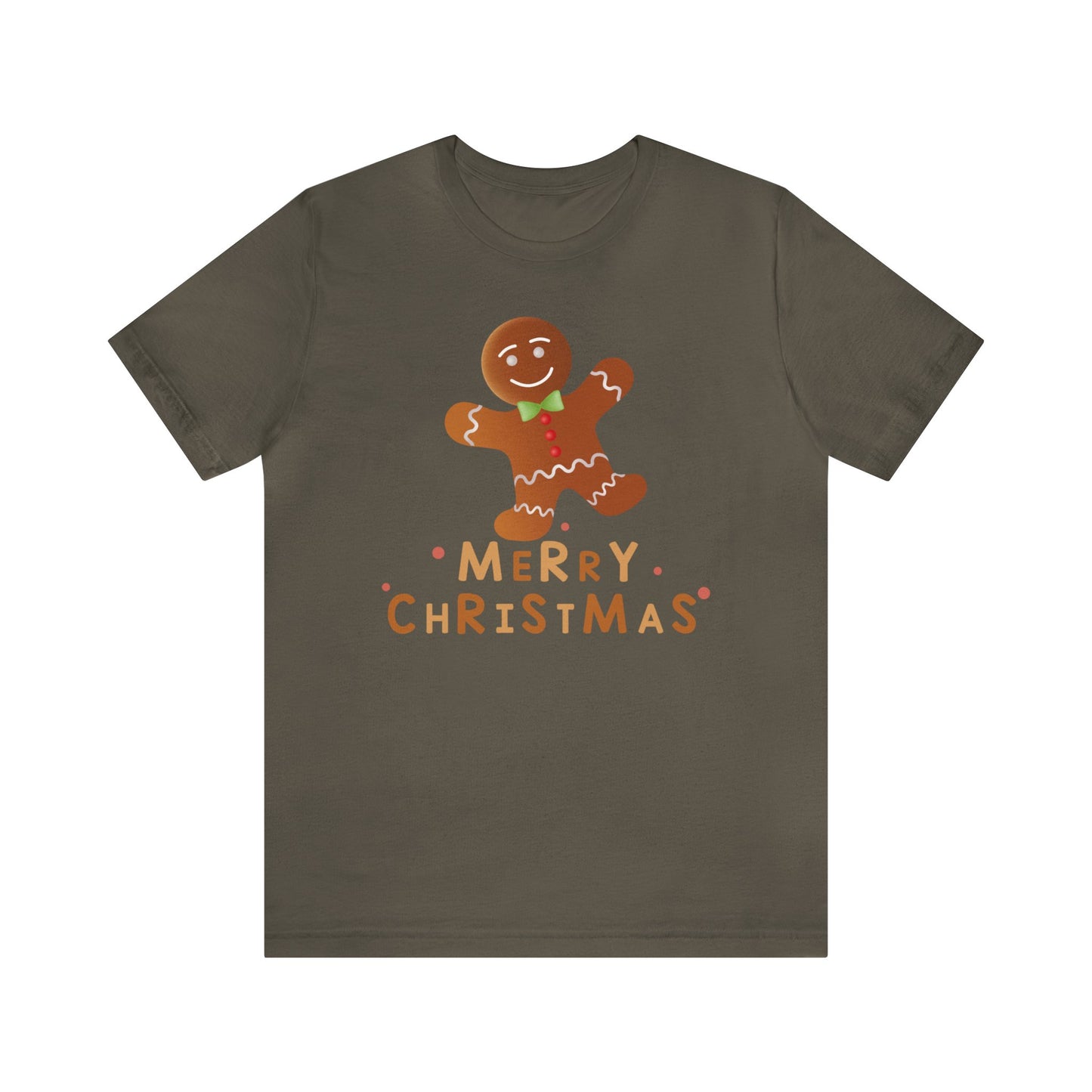 Merry Christmas Ginger Bread Man Shirt, Christmas Shirt, Xmas Shirt, Holiday Shirt, Merry Shirt, Festive Shirt, Ginger Bread Man Shirt