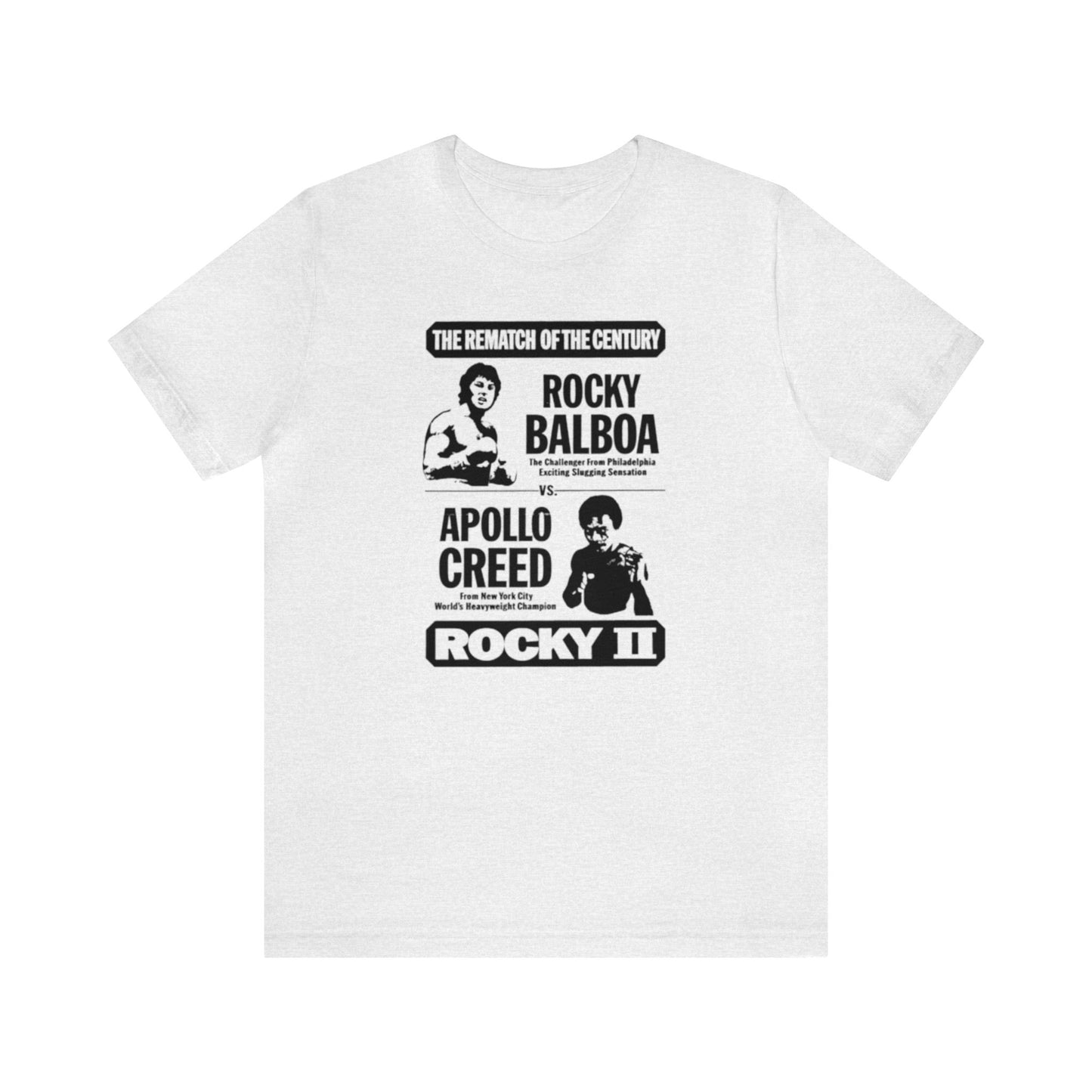 The Rematch Of The Century Shirt, Rocky Balboa Shirt, Apollo Creed Shirt, Boxing Lover, Boxing Shirt, Sparring Shirt, Gym Shirt, Rocky II