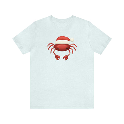 Crab Santa Shirt, Santa Claus Shirt, Christmas Shirt, Xmas Shirt, Holiday Shirt, Merry Shirt, Festive Shirt, Merry Christmas Tee, Crab Lover