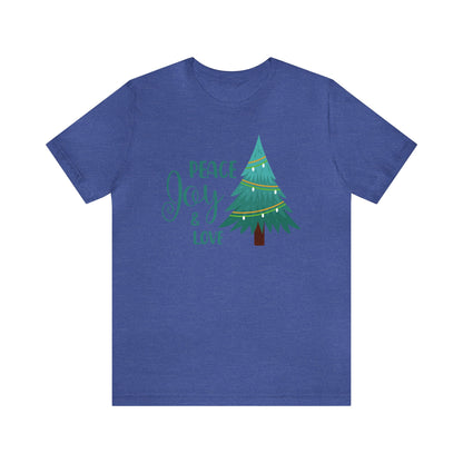 Peace Joy & Love Christmas Tree Shirt, Christmas Shirt, Xmas Shirt, Holiday Shirt, Merry Shirt, Festive Shirt, Merry Christmas Tee, Holiday