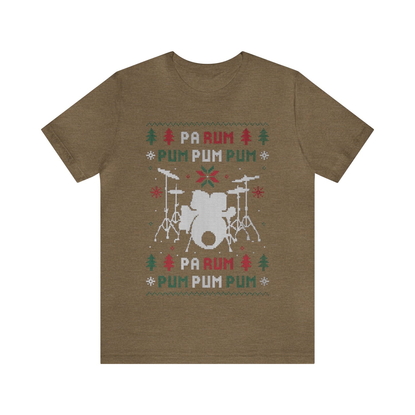 Pa Rum Pum Pum Pum Ugly Christmas Sweater, Drummer Christmas Shirt, Drummer Boy Shirt,Holiday Sweater, Ugly, Xmas, Funny Christmas, Funny T