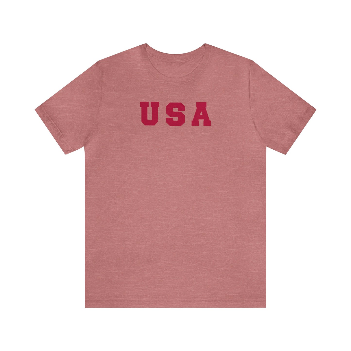 USA Red Shirt, 4th of July Shirt, Patriotic Shirt, Freedom Shirt, United States Shirt, American Flag Shirt, Red USA Letter, America Shirt