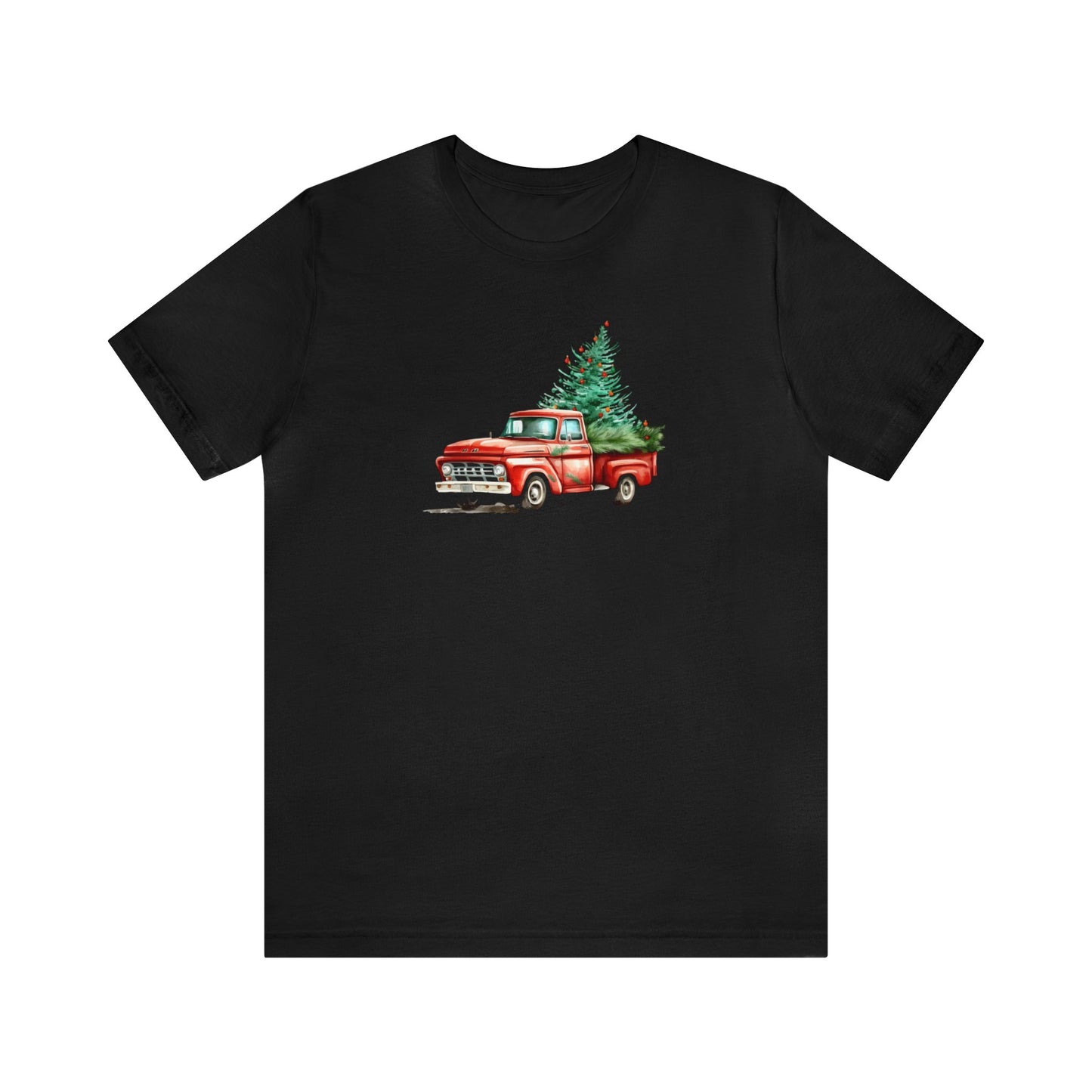 Farm Fresh Christmas Tree Truck Shirt, Vintage Christmas Truck Shirt, Packard Truck Shirt, Xmas Shirt, Holiday Shirt, Merry Shirt, Festive T