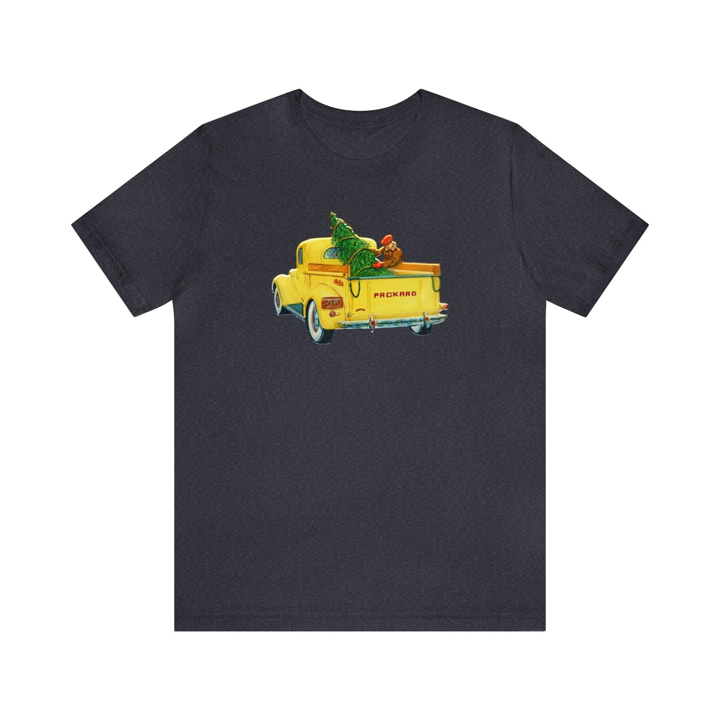 Farm Fresh Christmas Tree Truck Shirt, Vintage Christmas Truck Shirt, Packard Truck Shirt, Xmas Shirt, Holiday Shirt, Merry Shirt, Festive T