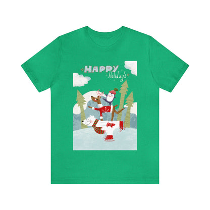 Happy Holidays Shirt, Christmas Shirt, Xmas Shirt, Holiday Shirt, Merry Shirt, Festive Shirt, Merry Christmas Tee, Christmas Gift, Holiday