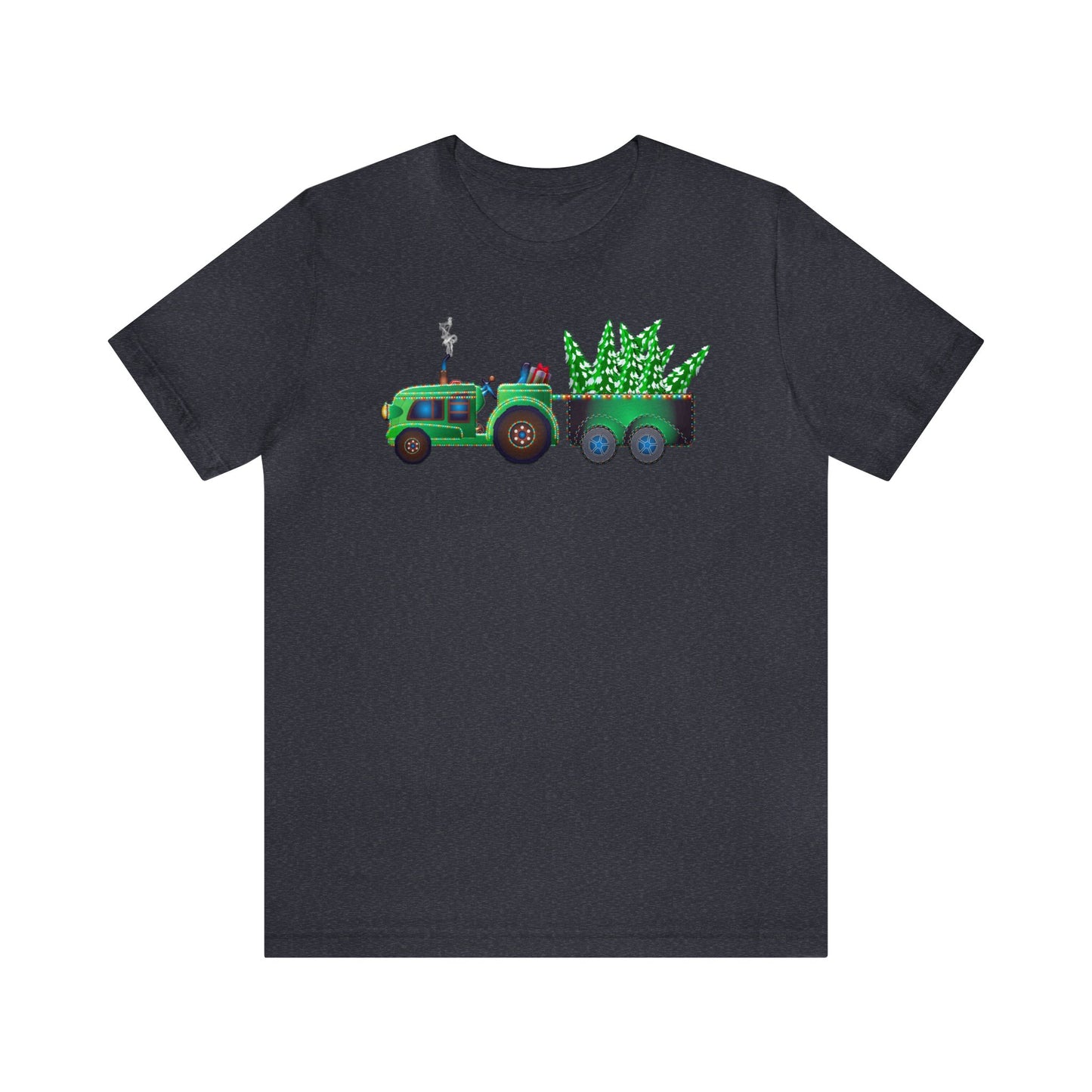 Tractor Pulling Christmas Trees Shirt, Tractor Christmas Shirt, Xmas Shirt, Holiday Shirt, Merry Shirt, Festive Shirt, Merry Christmas Tee