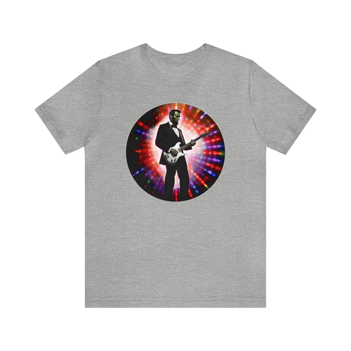 Abraham Lincoln Playing Guitar Shirt, Abe Lincoln Shirt, Patriotic Shirt, 4th of July Shirt, Freedom Shirt, President Shirt, American Shirt