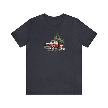 Farm Fresh Christmas Tree Truck Shirt, Vintage Christmas Truck Shirt, Packard Truck Shirt, Xmas Shirt, Holiday Shirt, Merry Shirt, Festive T