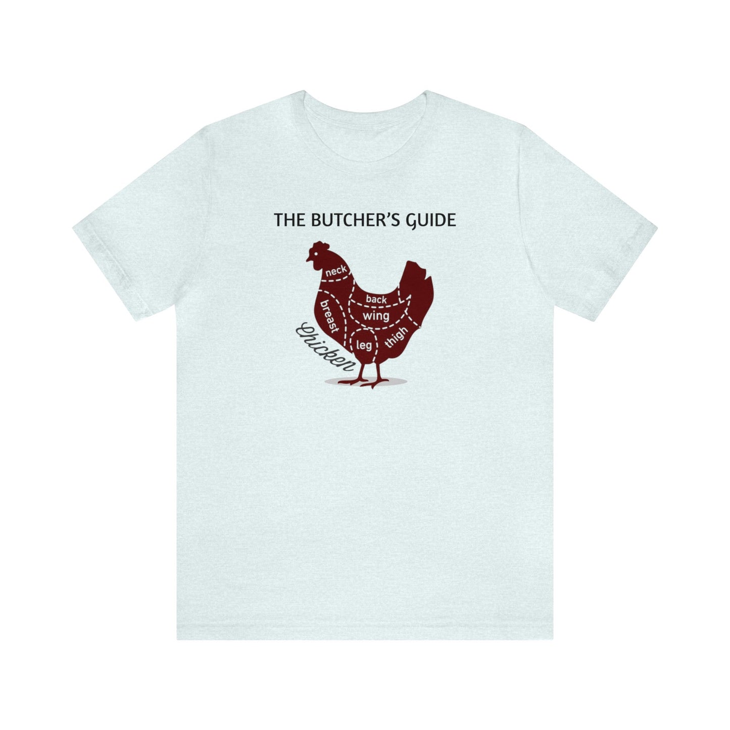 The Butcher's Guide Cuts Of Chicken Shirt, Thanksgiving Shirt, Thanksgiving Gift, Fall Chicken Shirt, Chicken Cuts Shirt, Chicken Chef Shirt